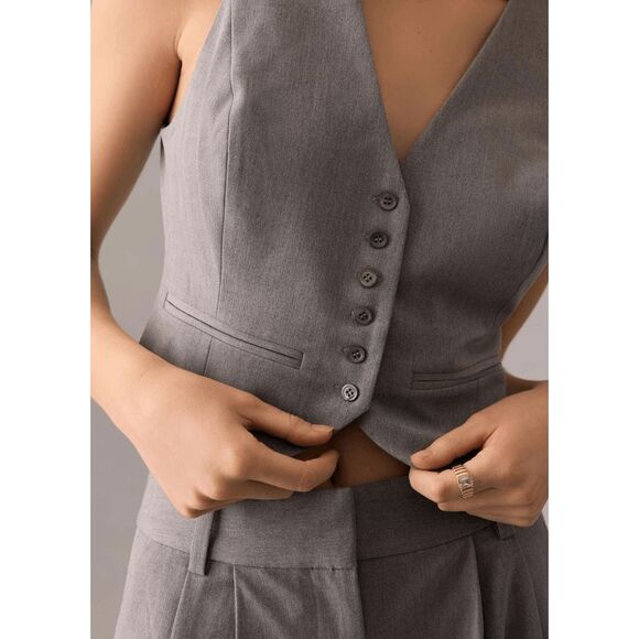 Favorite Daughter Gray Vest - Picture 1 of 15